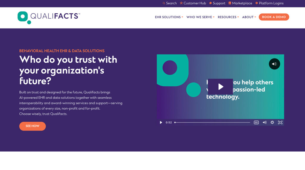 Qualifacts Credible EHR for behavioral health agencies